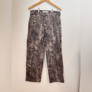 Hollister Men’s 30x30 Camo Baggy Carpenter Jeans Pants